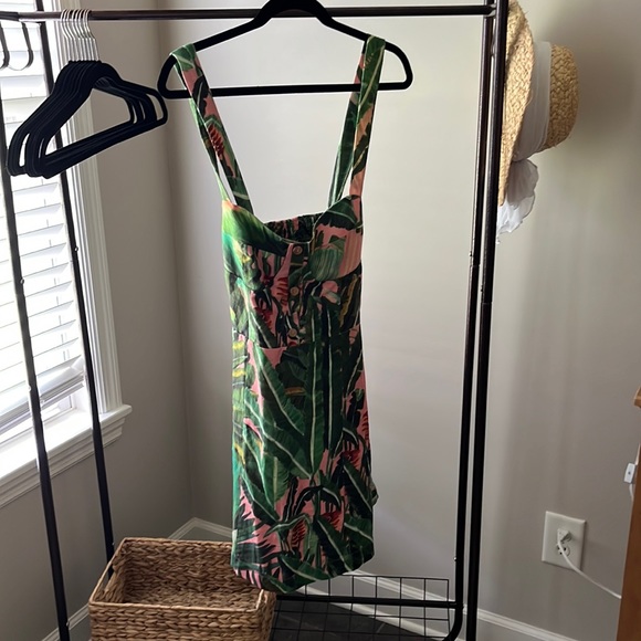 Anthropologie Farm Rio Amazonia Forest Dress Sz XL - Picture 1 of 3